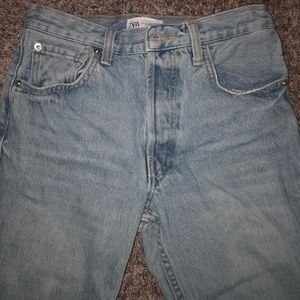 Zara straight leg/mom jean women’s usa 0